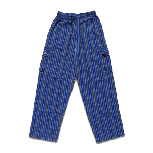 BLUE BAGGY PANTS