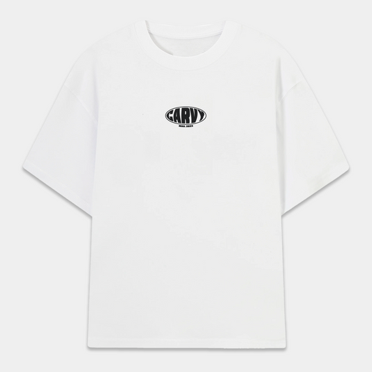 WHITE BASIC TEE