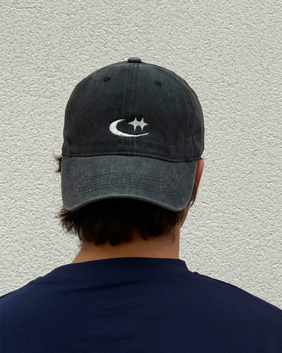 CARVY WASHED GREY CAP