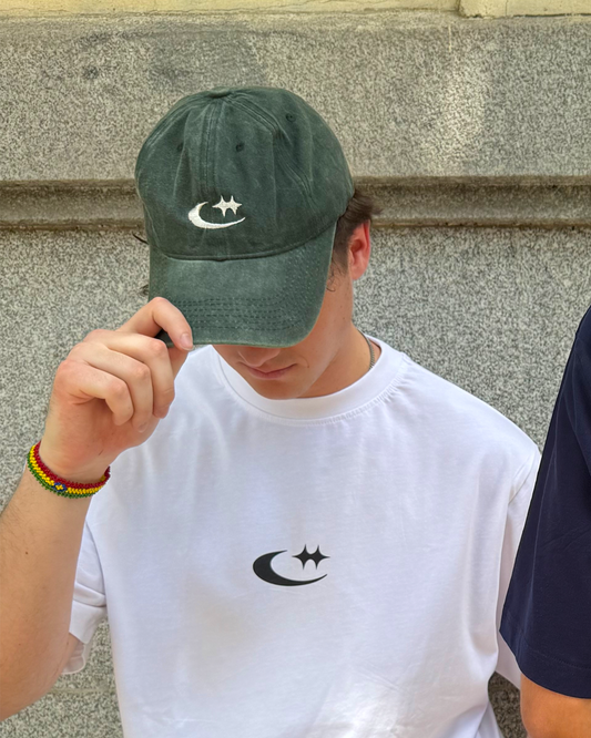 CARVY WASHED GREEN CAP
