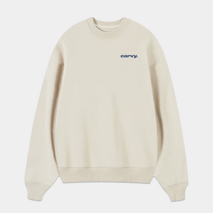 CREWNECK MARSHMALLOW "OUT OF OFFICE"