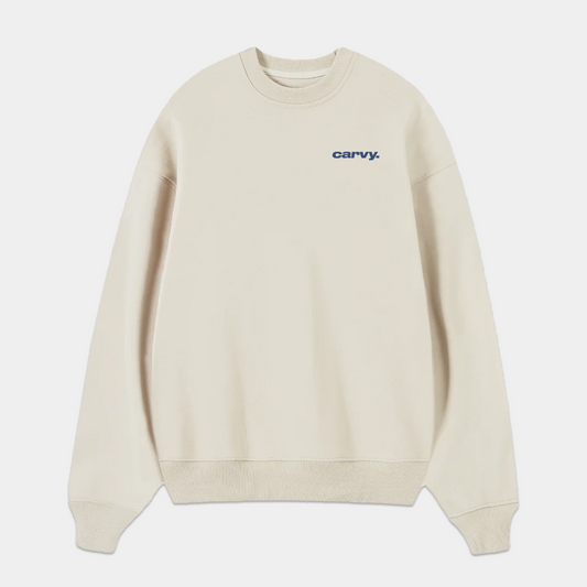 CREWNECK MARSHMALLOW "OUT OF OFFICE"