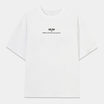 WHITE PORSCHE TEE