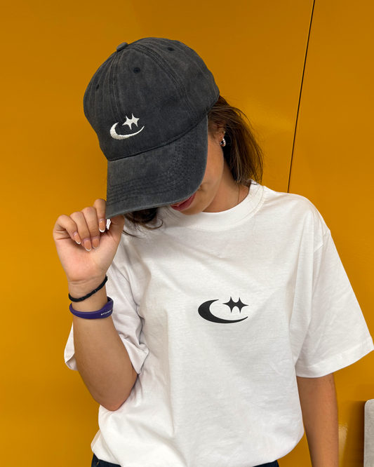 CARVY WASHED GREY CAP